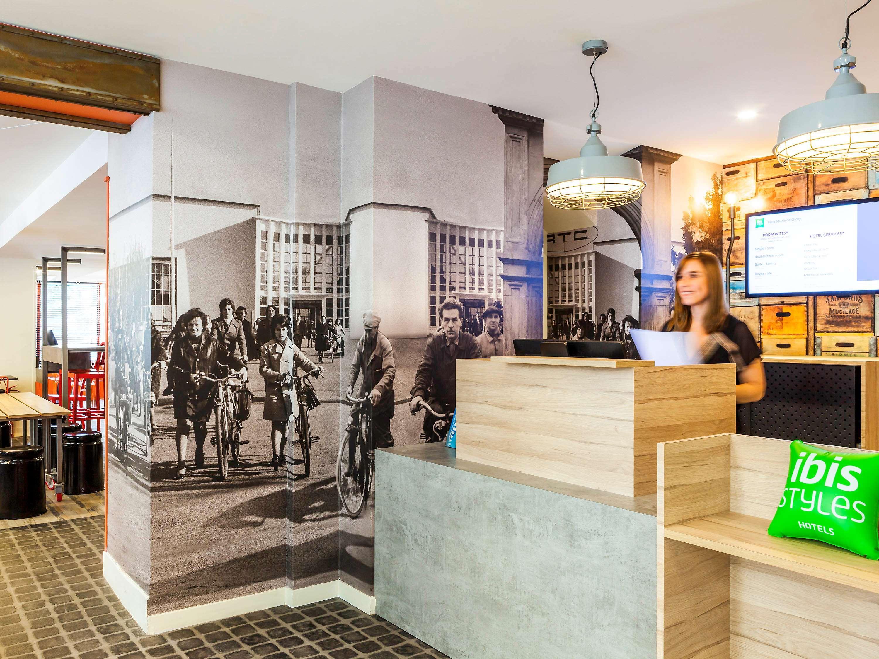 Hotel Ibis Styles Paris Mairie De Clichy Esterno foto